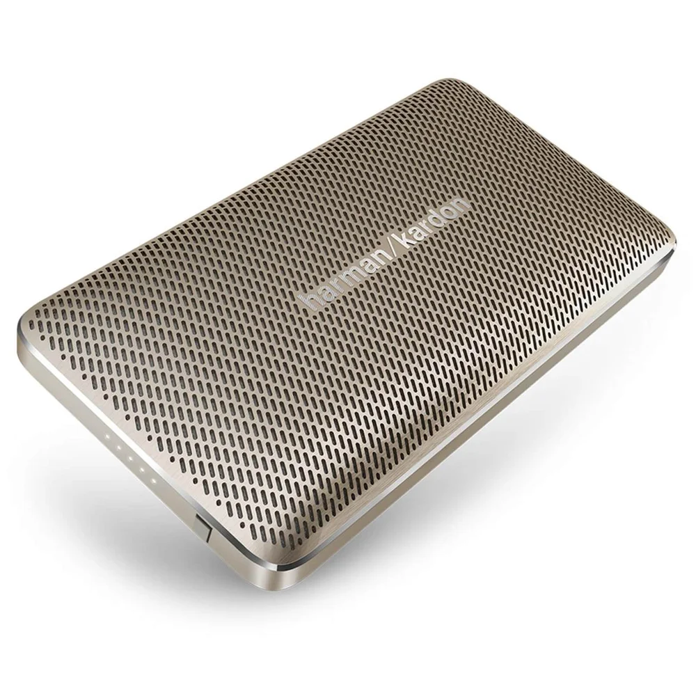 Harman Kardon Esquire Mini Slimline Portable Bluetooth Speaker - Gold Image 1