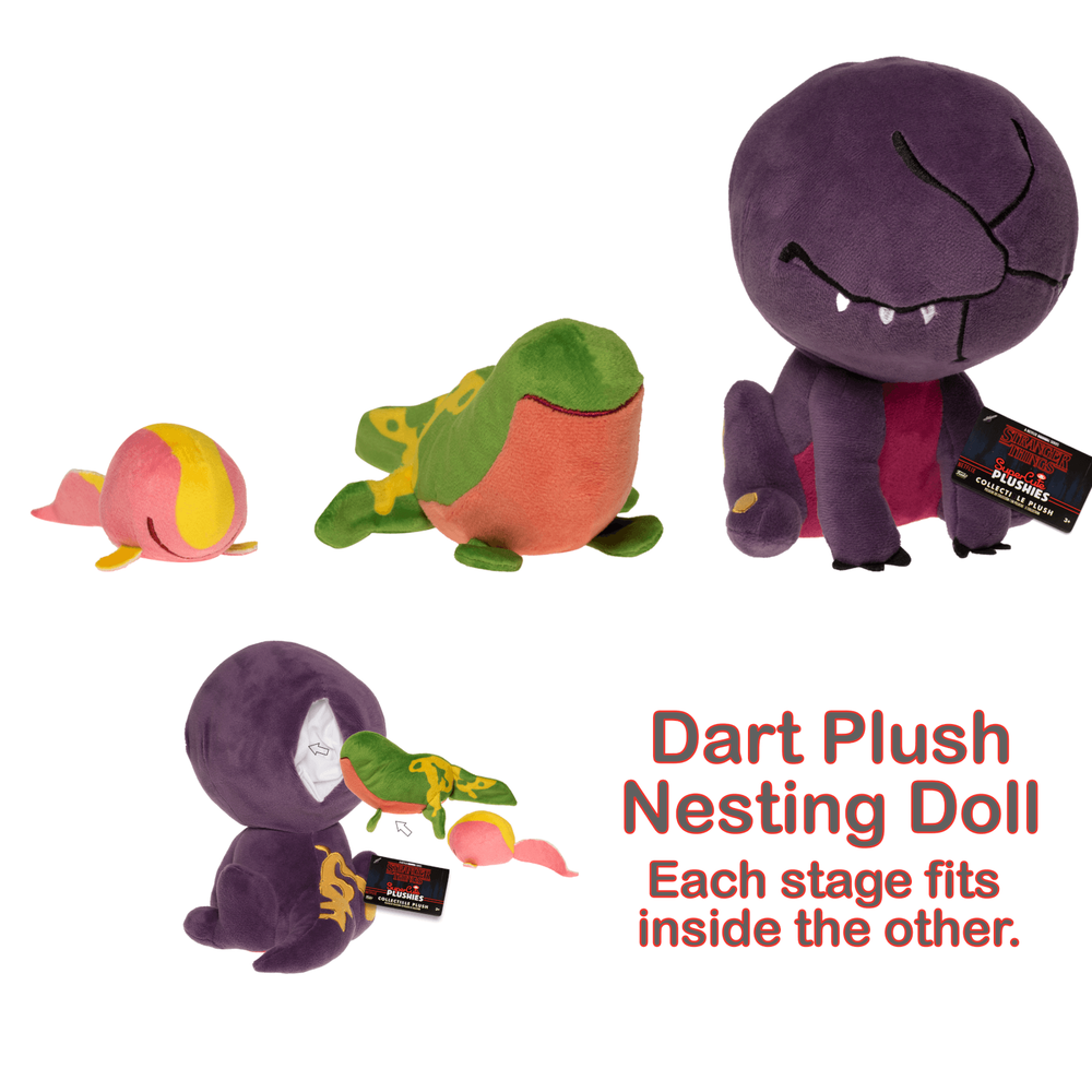 Stranger Things SuperCute Plush Dart Nesting Dolls Image 1