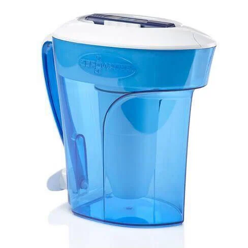 ZeroWater 12-Cup Ready Pour Pitcher - 2.8L - Blue Image 1