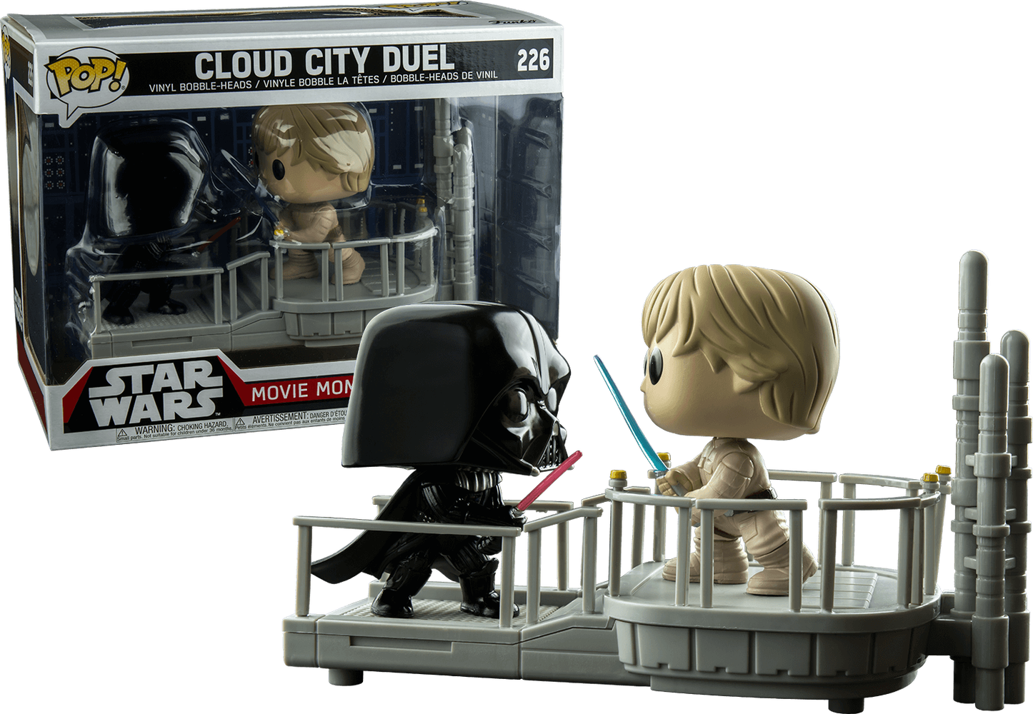 Star Wars Movie Moments Darth Vader & Luke EXC Pop! Vinyl Figure 2-Pack Image 1