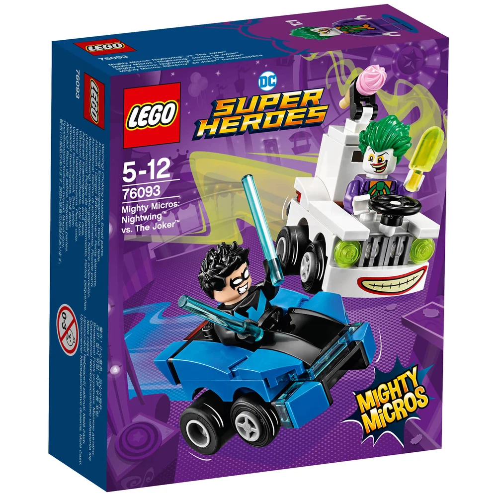 LEGO Superheroes Mighty Micros: Nightwing Vs. The Joker (76093) Image 1
