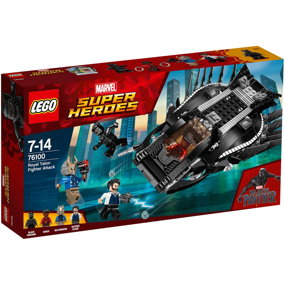 LEGO Superheroes: Black Panther Royal Talon Fighter Attack (76100) Image 1