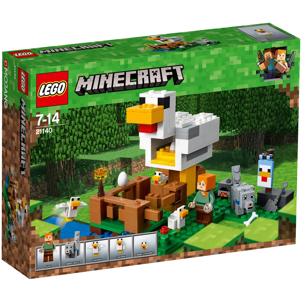 LEGO Minecraft: The Chicken Coop Building Set (21140) Image 1