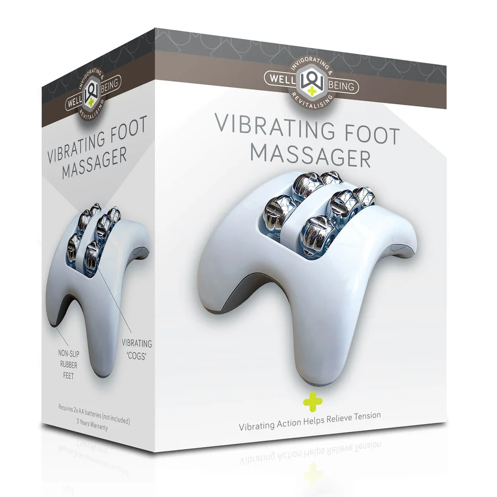 Vibrating Foot Massager - White Image 1