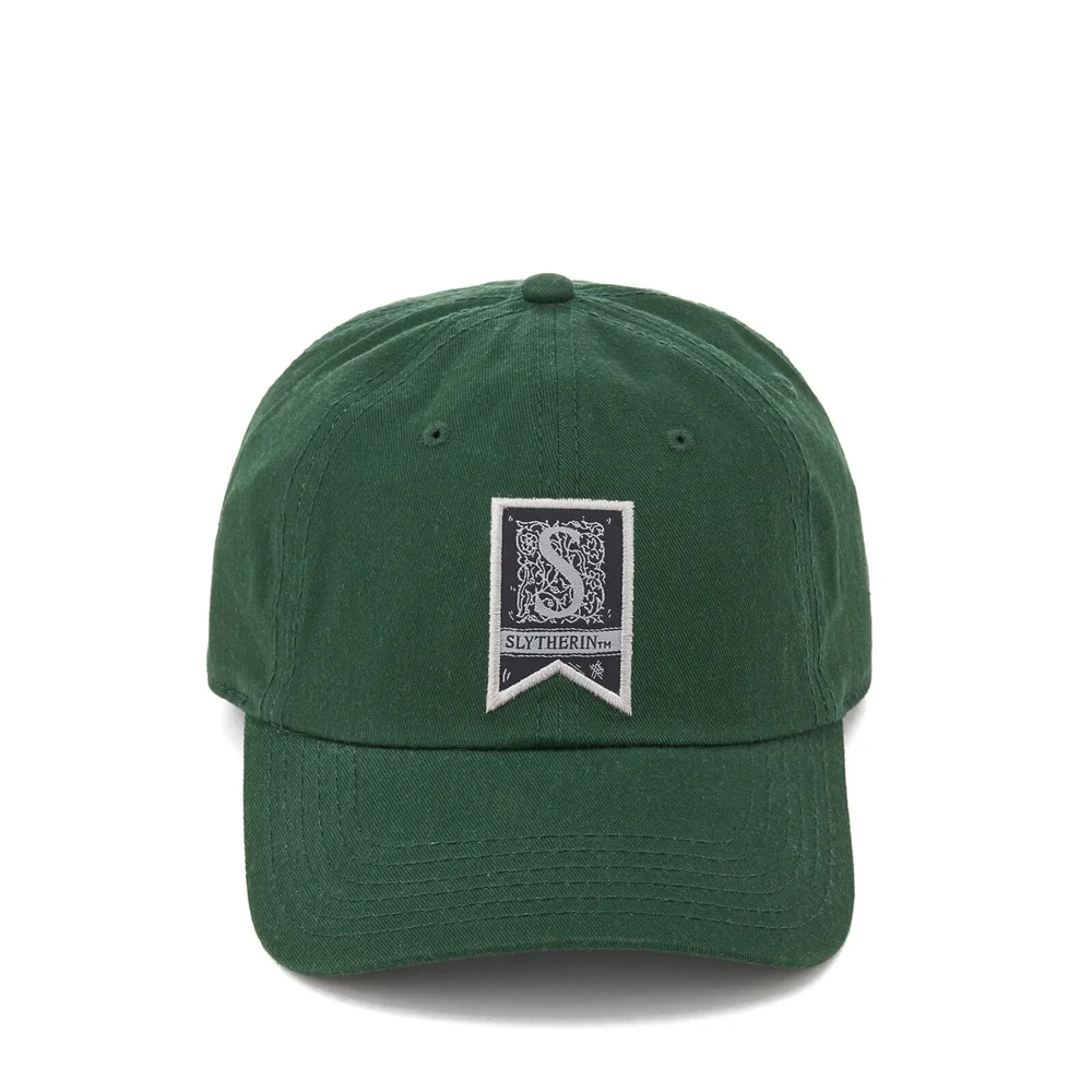 Harry Potter Slytherin Flag Baseball Cap - Green Image 1