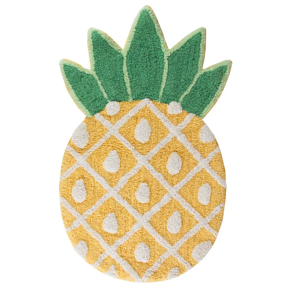 Sass & Belle Tropical Pineapple Rug Image 1