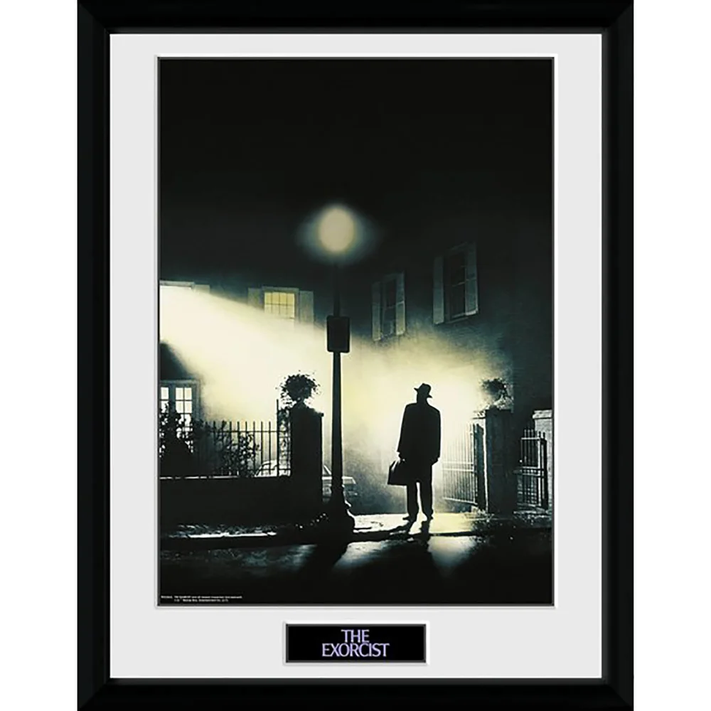 The Exorcist Key Art Framed Photograph 12 x 16 Inch Image 1