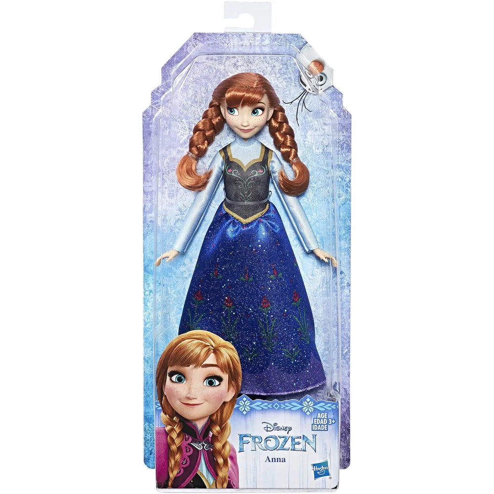 Disney Princess Frozen Classic Fashion Anna Doll Image 1