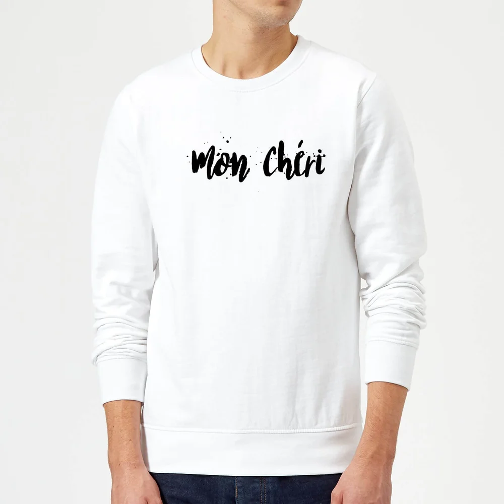 Mon Chéri Sweatshirt - White - S - White Image 1
