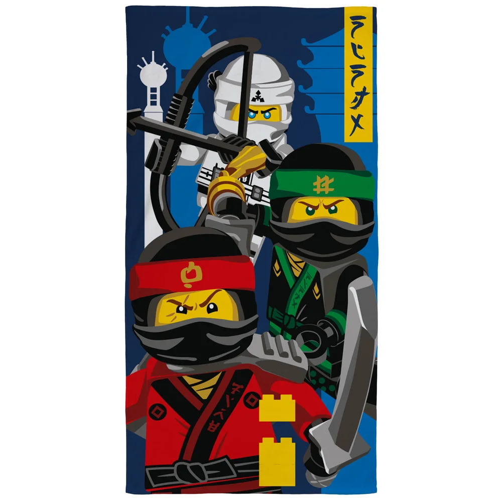 Lego Ninjago Movie Ninja Towel Image 1