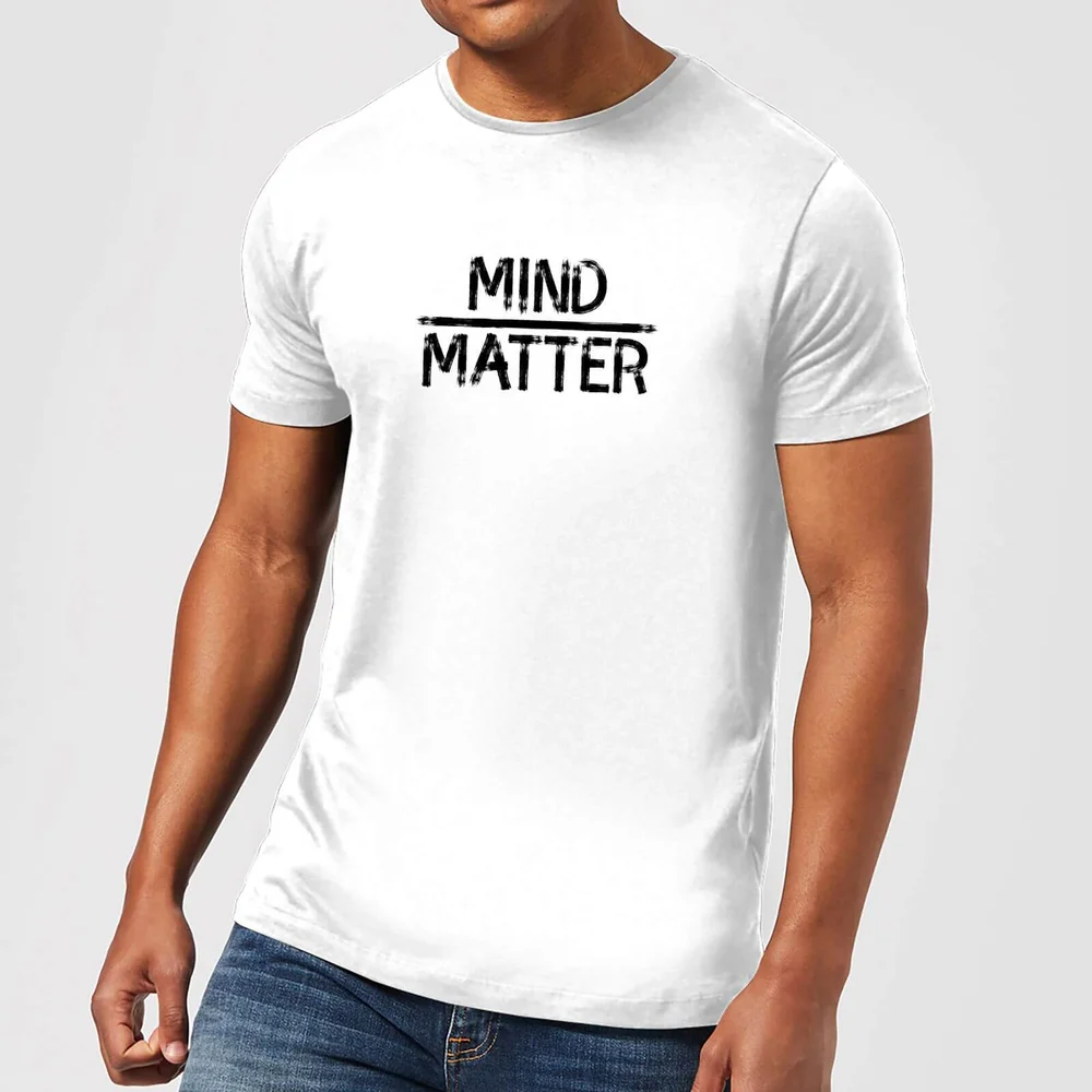 Mind Over Matter T-Shirt - White - S - White Image 1