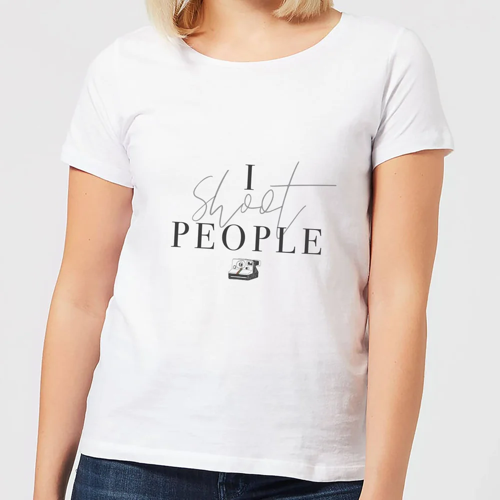 I Shoot People Women's T-Shirt - White - S - White Image 1