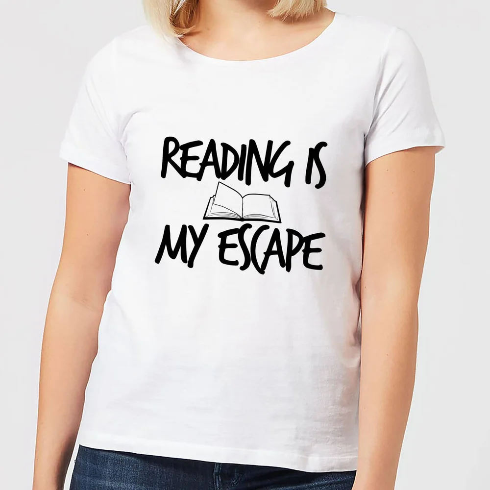 Reading Is My Escape Women's T-Shirt - White - S - White Image 1