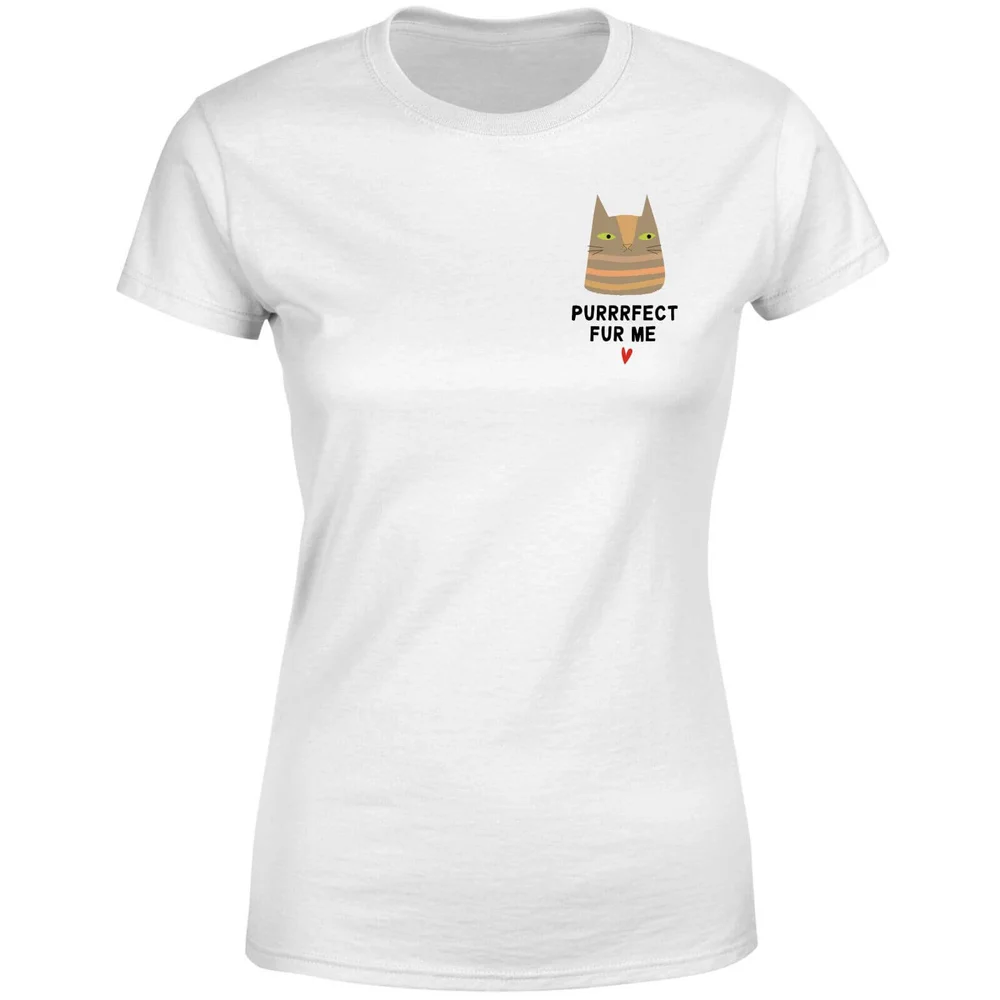 Purrrfect Fur Me Women's T-Shirt - White - S - White Image 1