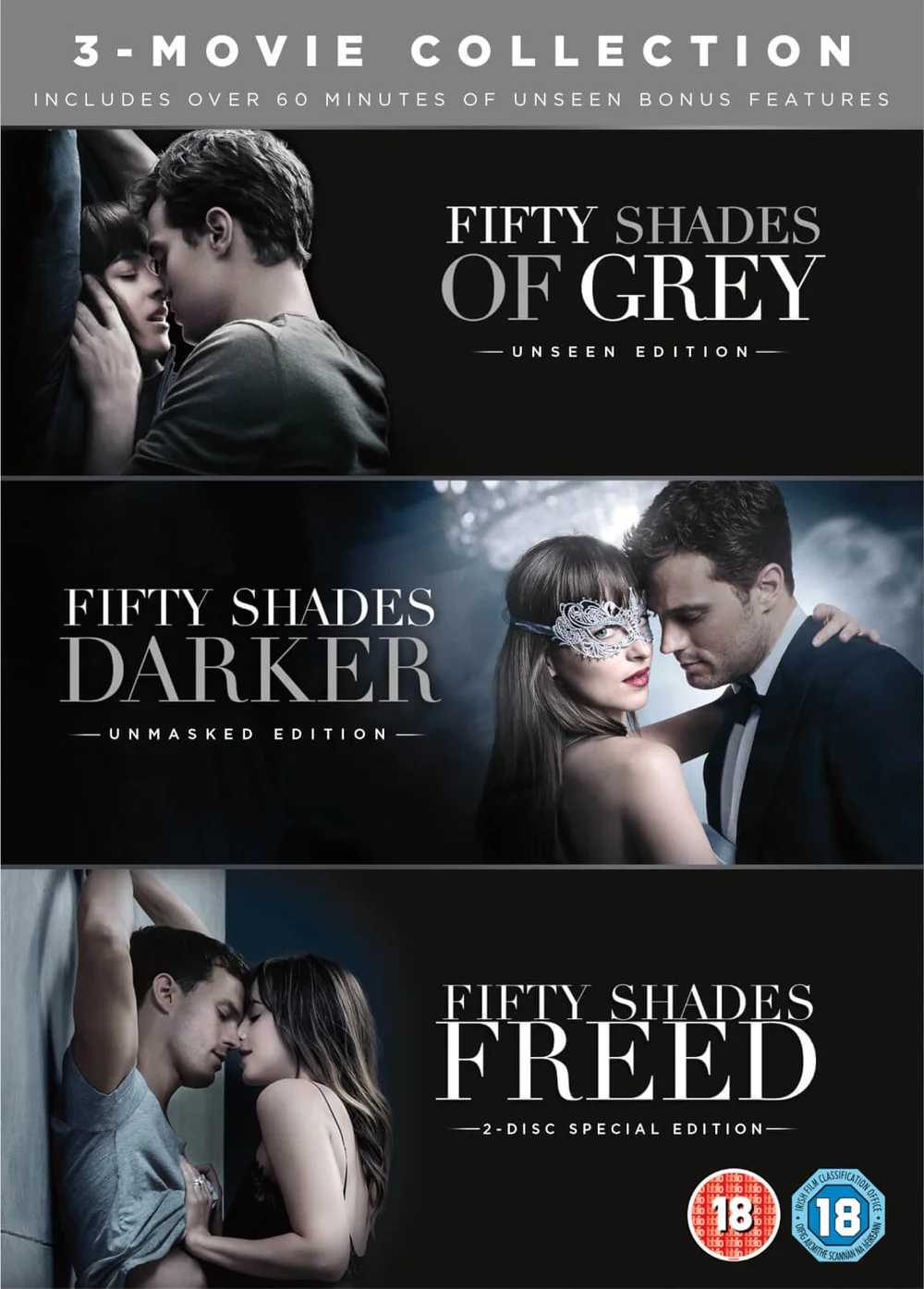 Fifty Shades Freed - 3 Movie Boxset Image 1