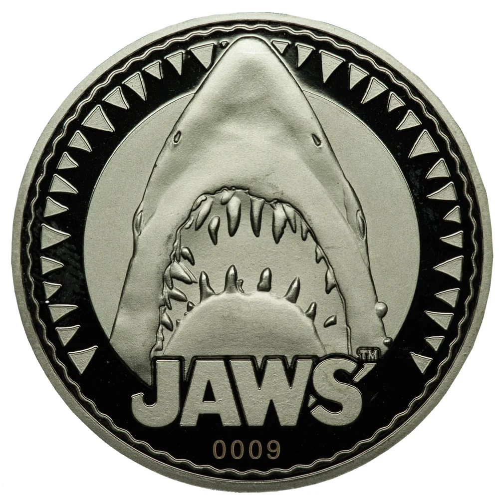 Jaws 'Bigger Boat' Collector's Limited Edition Coin: Silver Variant Image 1