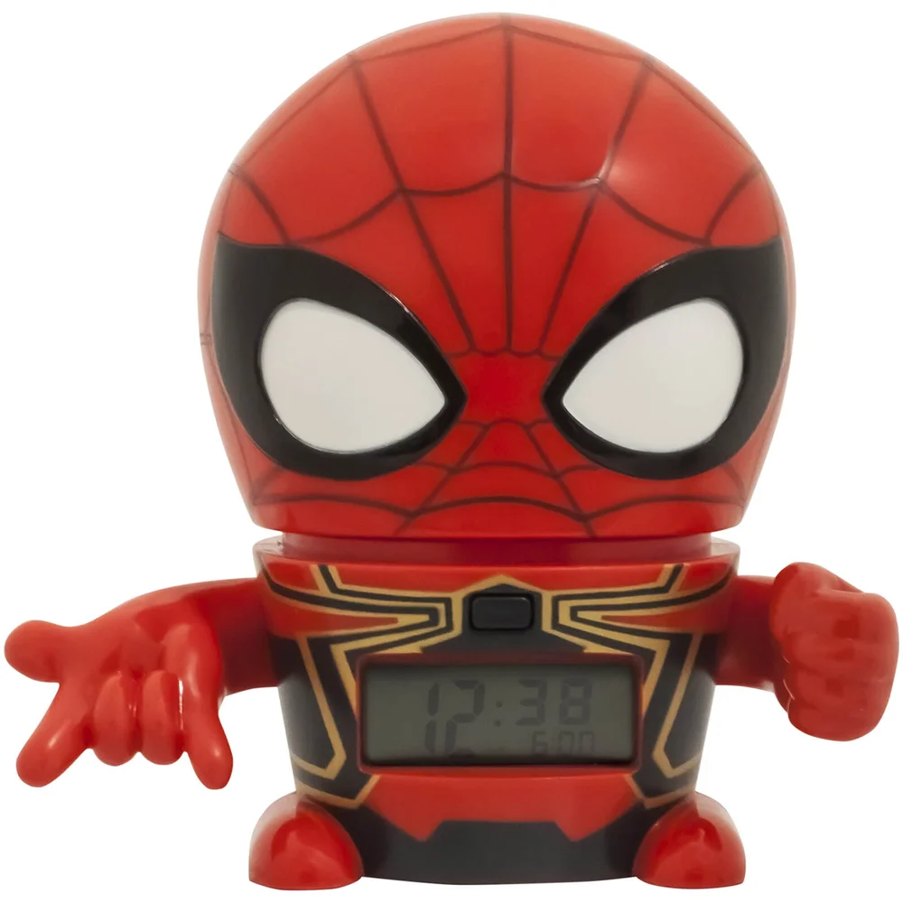 BulbBotz™ Marvel Avengers: Infinity War Iron Spider Night Clock Image 1