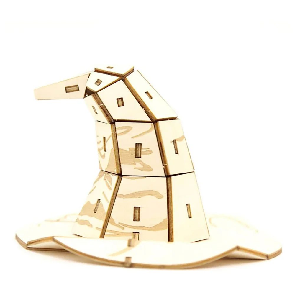 Incredibuilds Harry Potter The Sorting Hat 3D Wooden Model Kit Image 1