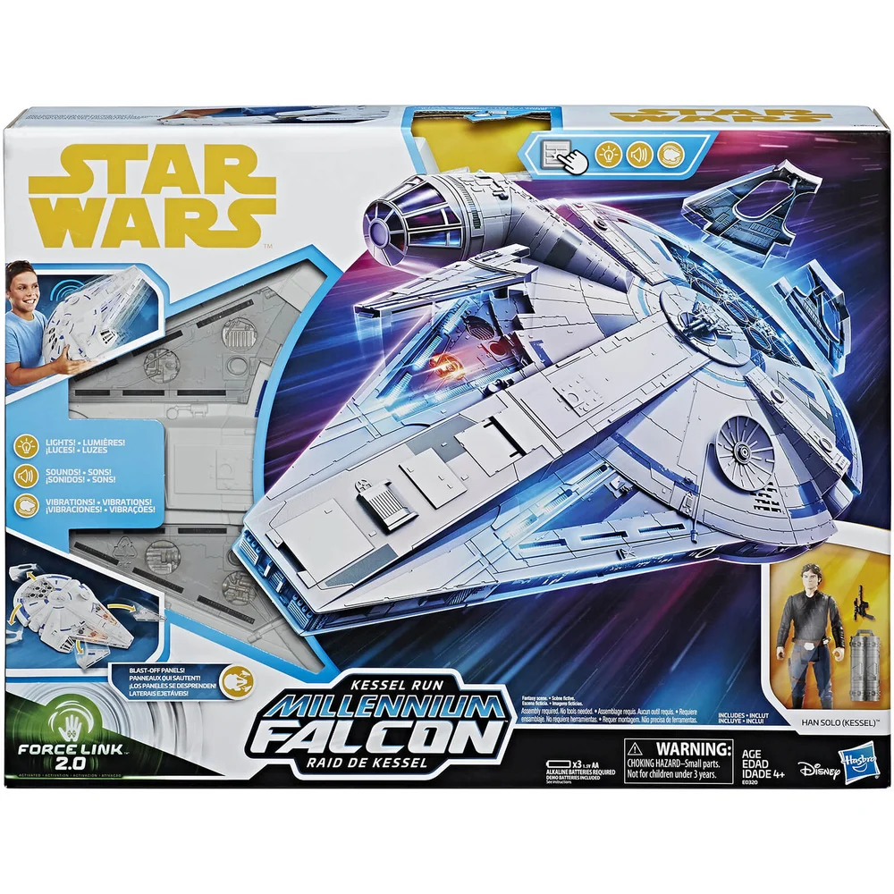 Solo: A Star Wars Story: Kessel Run Millennium Falcon & Han Solo Figure Image 1