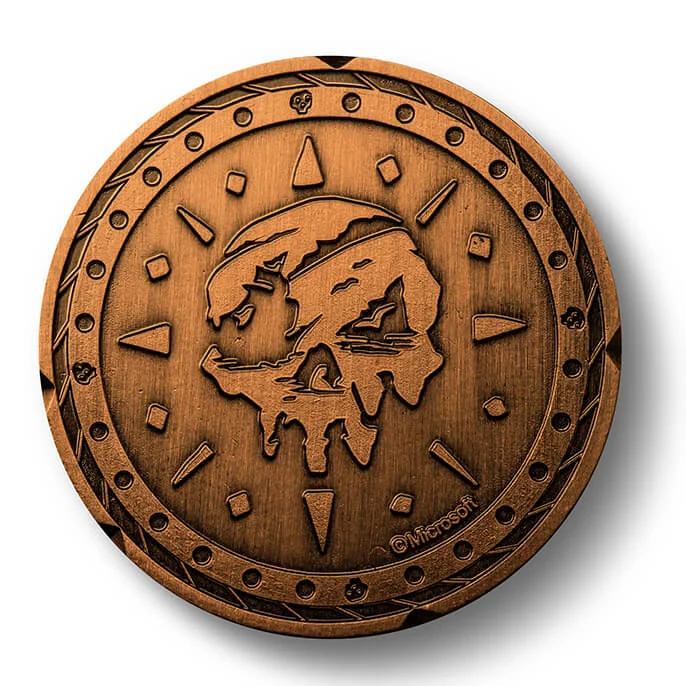 Sea Of Thieves Collector's Limited Edition Coin: Antique Variant Image 1