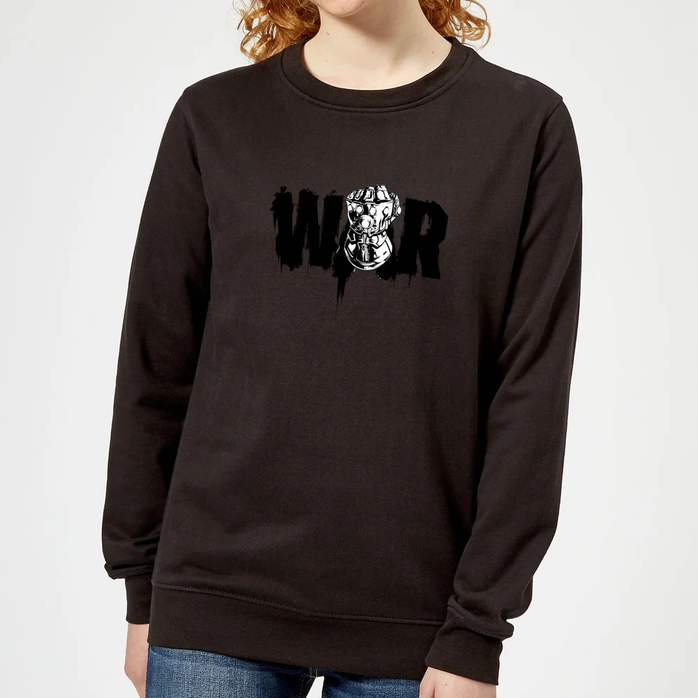 Marvel Avengers Infinity War War Fist Women's Sweatshirt - Black - S Image 1