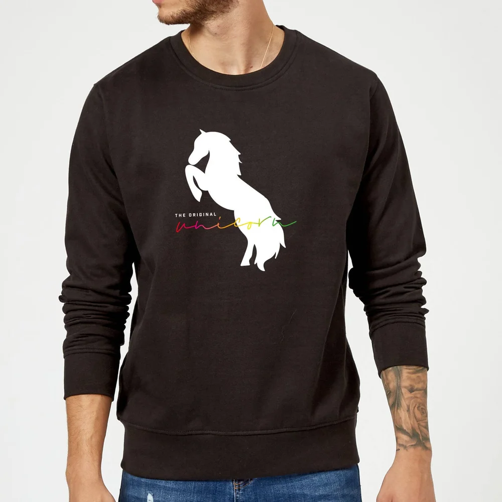 The Original Unicorn Sweatshirt - Black - S - Black Image 1