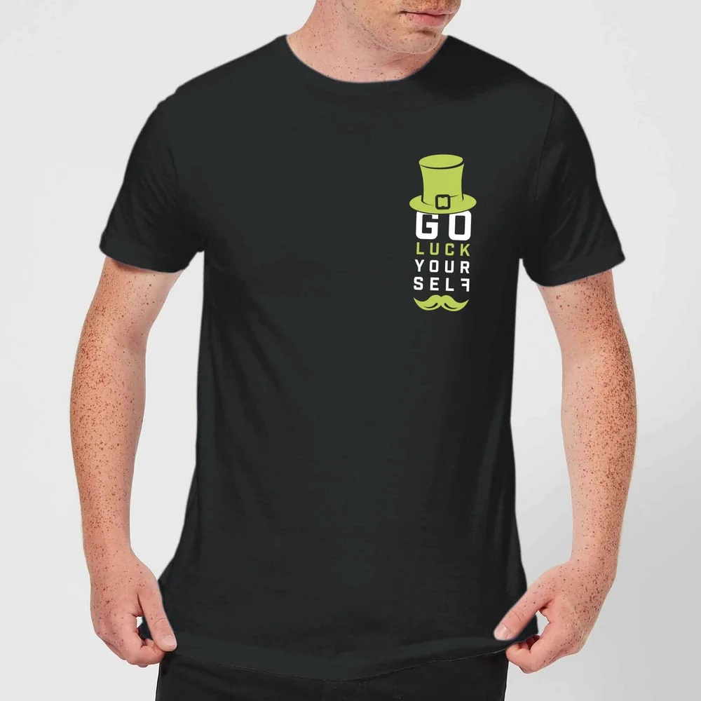 Go Luck Yourself T-Shirt - Black - 3XL - Black Image 1
