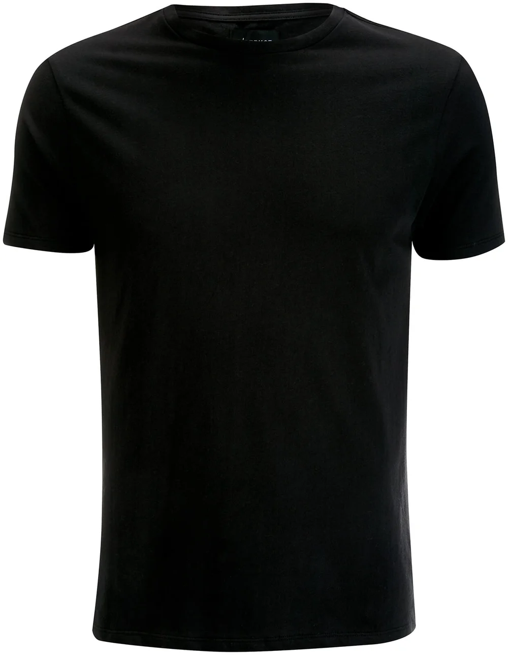 D-Struct Men's Premium Soft Touch Crew Neck T-Shirt - Black - S - Black Image 1