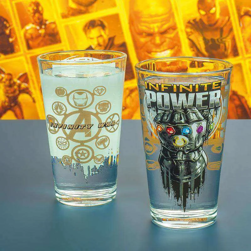 Marvel Avengers Infinity War Glass Image 1