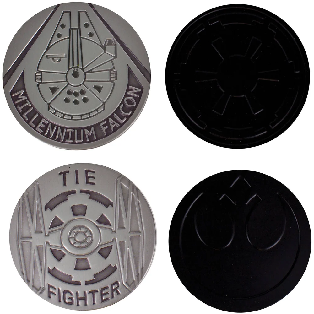 Star Wars Metal Coasters Image 1