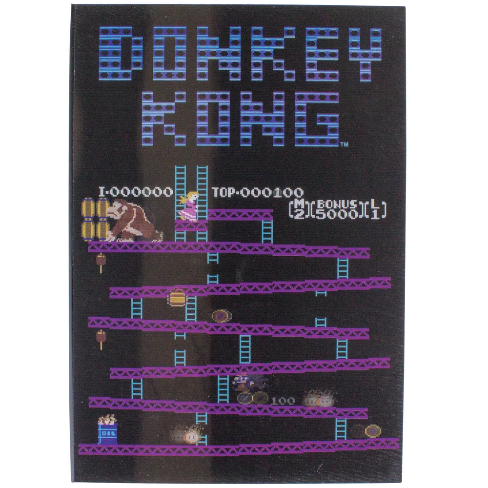 Donkey Kong Lenticular Notebook Image 1