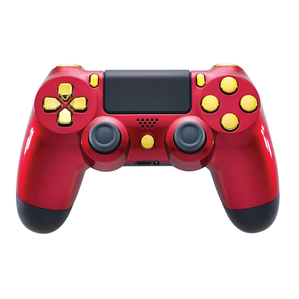 Playstation 4 Controller - Crimson Red & Gold Image 1