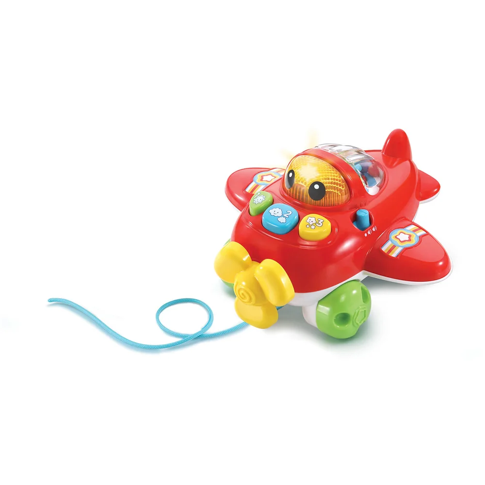 Vtech Pull & Pop Aeroplane Image 1