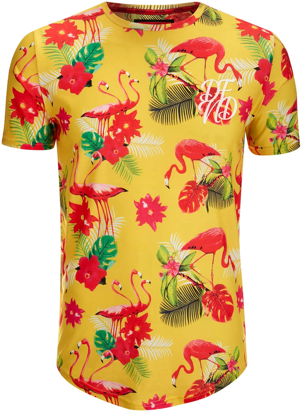 DFND Men's Tropic T-Shirt - Yellow - XS - Yellow Image 1
