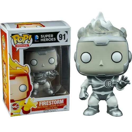 DC Comics Firestorm White Lantern EXC Pop! Vinyl Figure Image 1