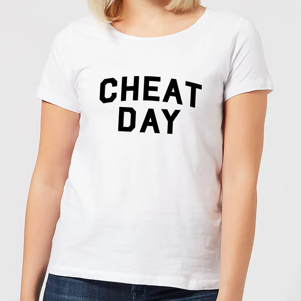 Cheat Day Women's T-Shirt - White - S - White Image 1