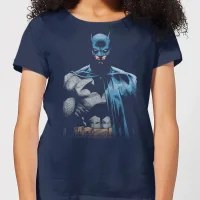 DC Comics Batman Close Up Women's T-Shirt - Navy - undefined undefined
