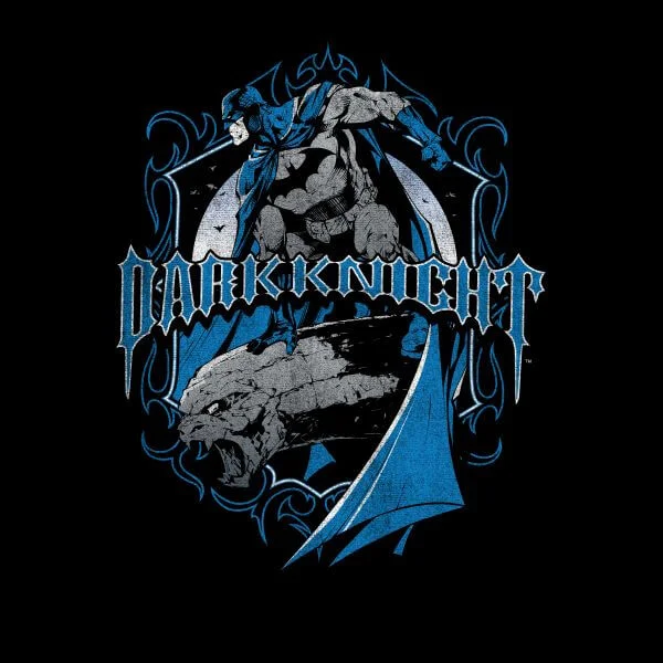 DC Comics Batman DK Knight Shield Women's T-Shirt - Black