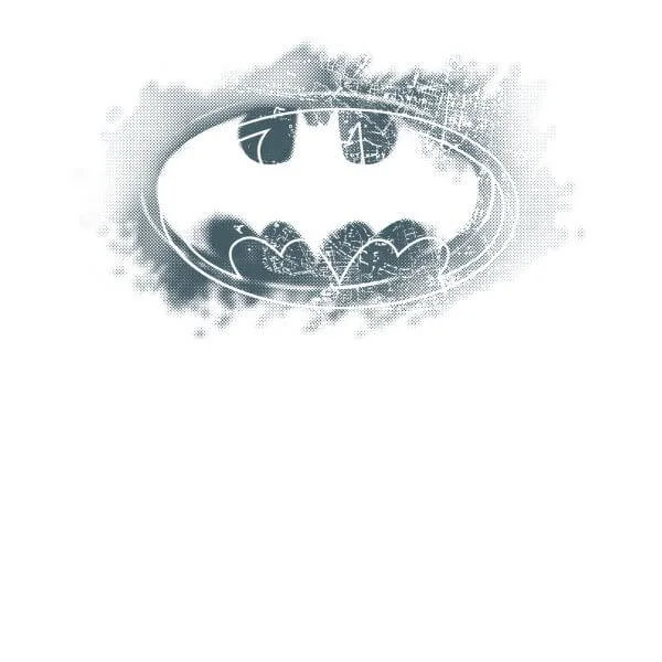 DC Comics Batman Spray Logo Women's T-Shirt - White