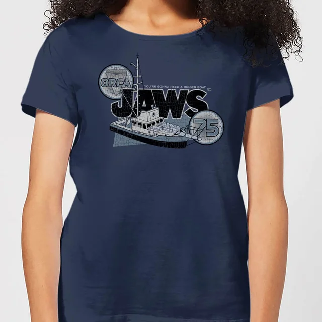 Jaws Orca 75 Women's T-Shirt - Navy