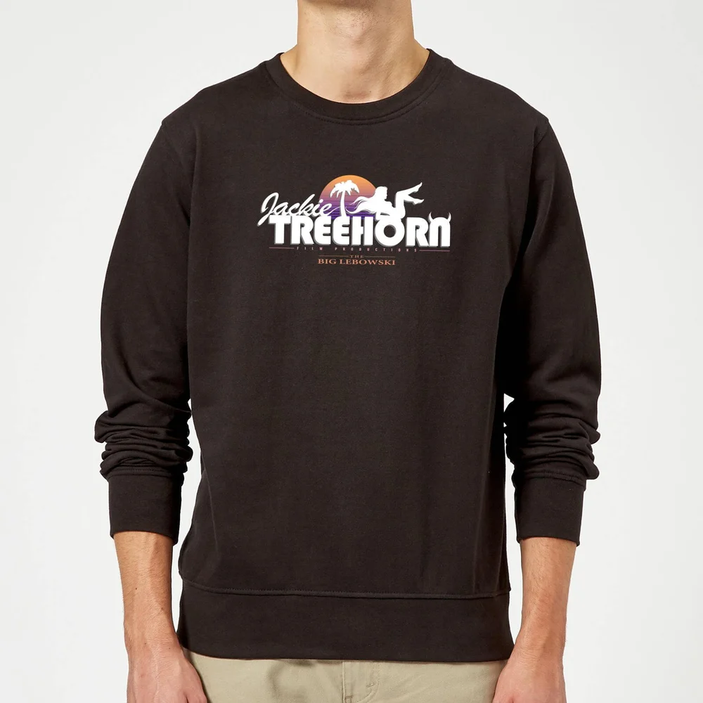 The Big Lebowski Treehorn Logo Sweatshirt - Black - S Image 1