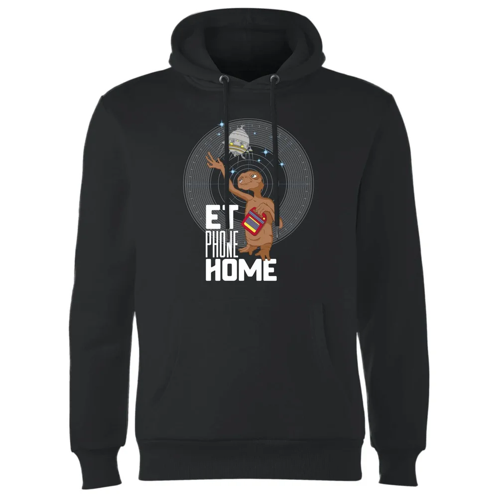 E.T. Phone Home Hoodie - Black - S Image 1