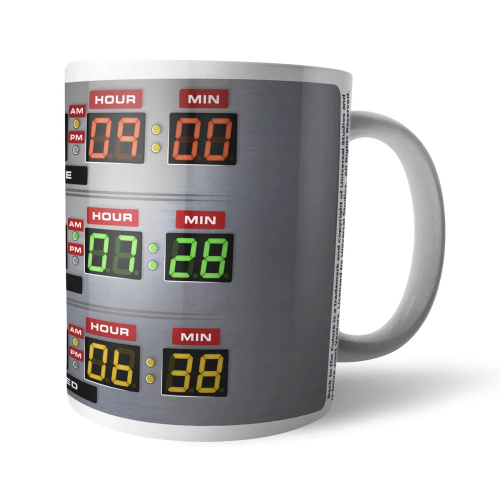 Back To The Future Destination Time Mug Image 1