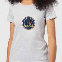 NASA JM Patch Women's T-Shirt - Grey - undefined undefined