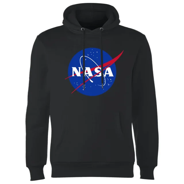 NASA Logo Insignia Hoodie - Black