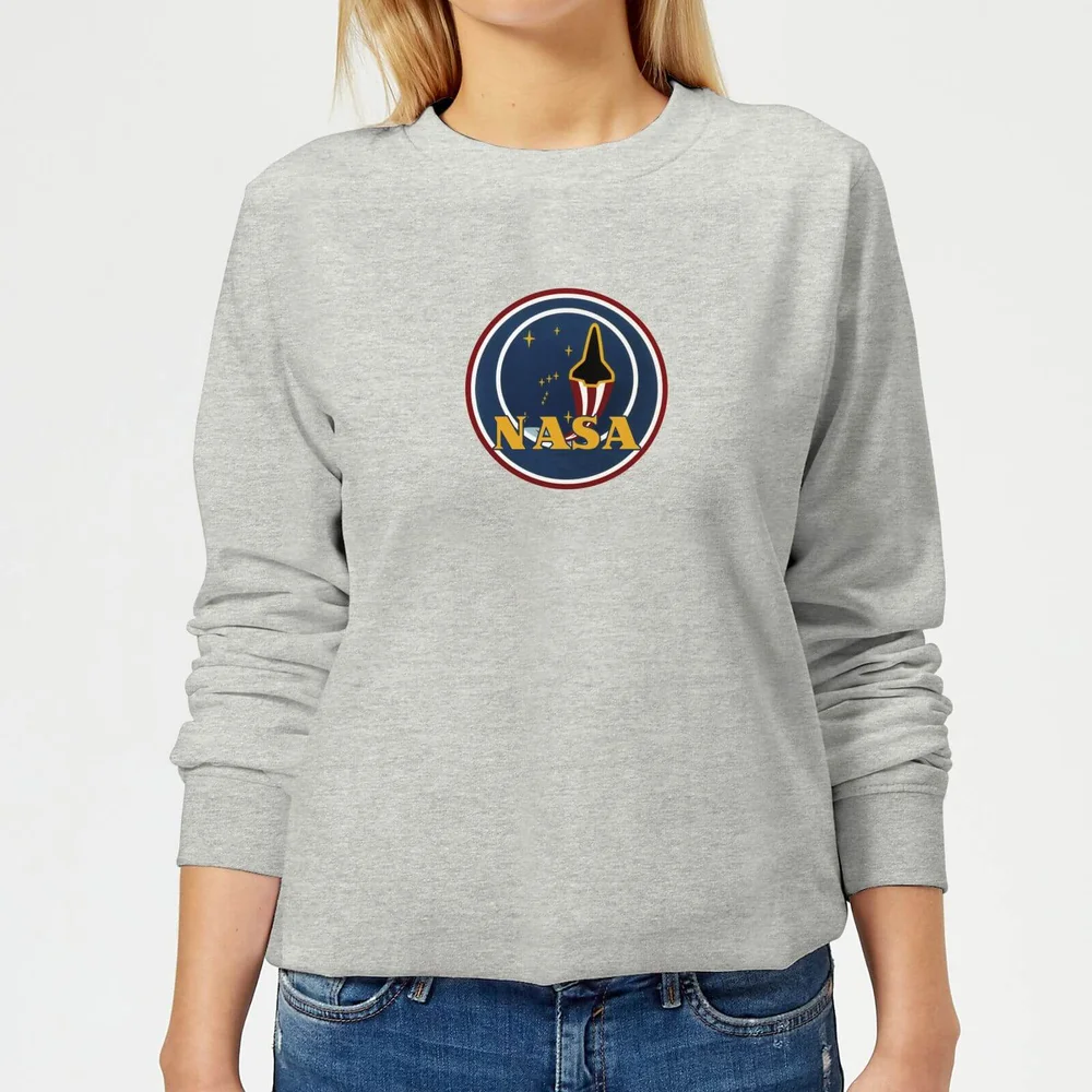 NASA JM Patch Women's Sweatshirt - Grey - 3XL Image 1