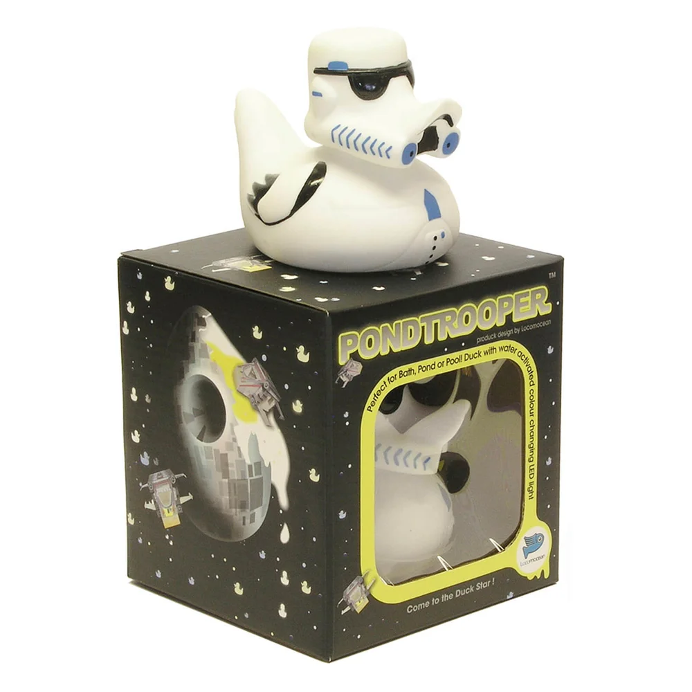 Pond Trooper - Light Up Bath Duck Image 1