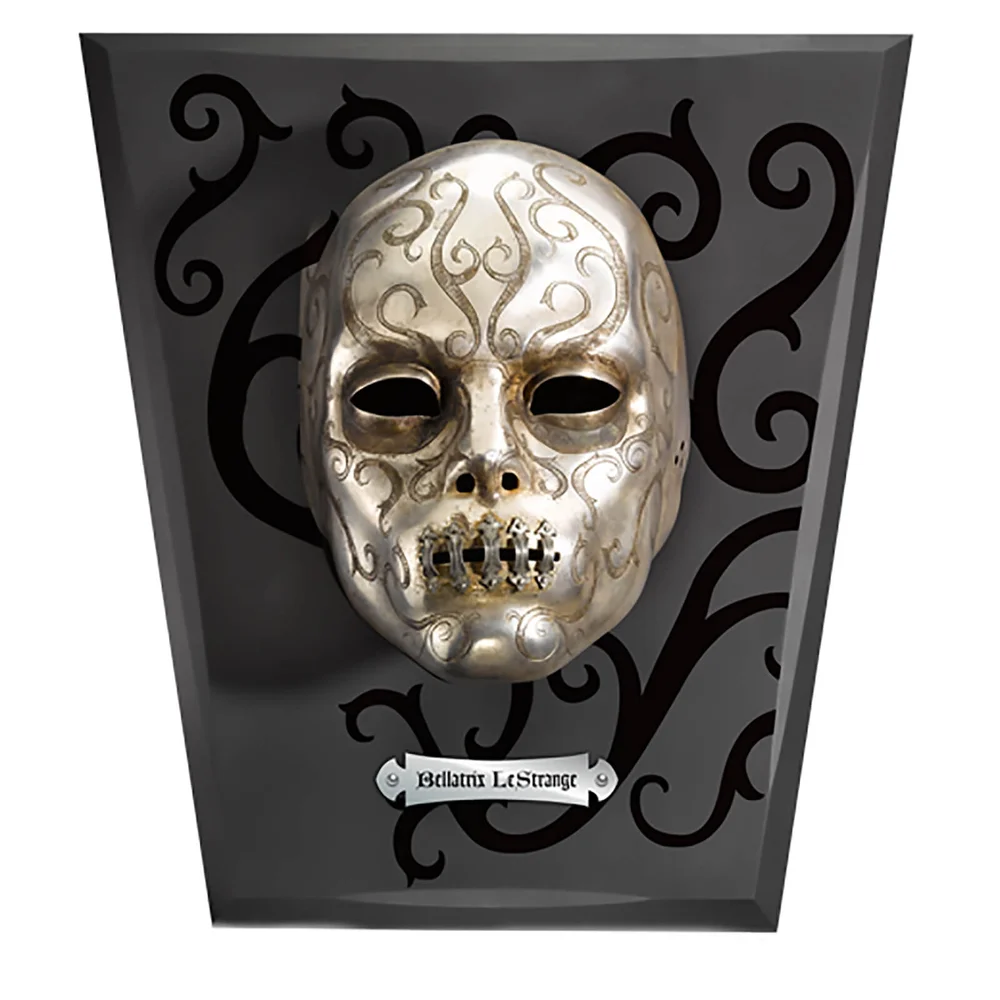 Harry Potter Bellatrix Lestrange's Mask with Wall Display Image 1