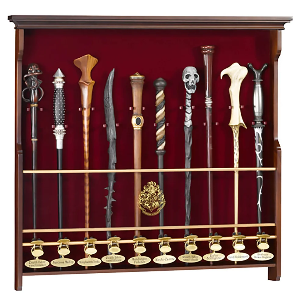 Harry Potter Wand Display Case - Holds up to 10 Wands Image 1
