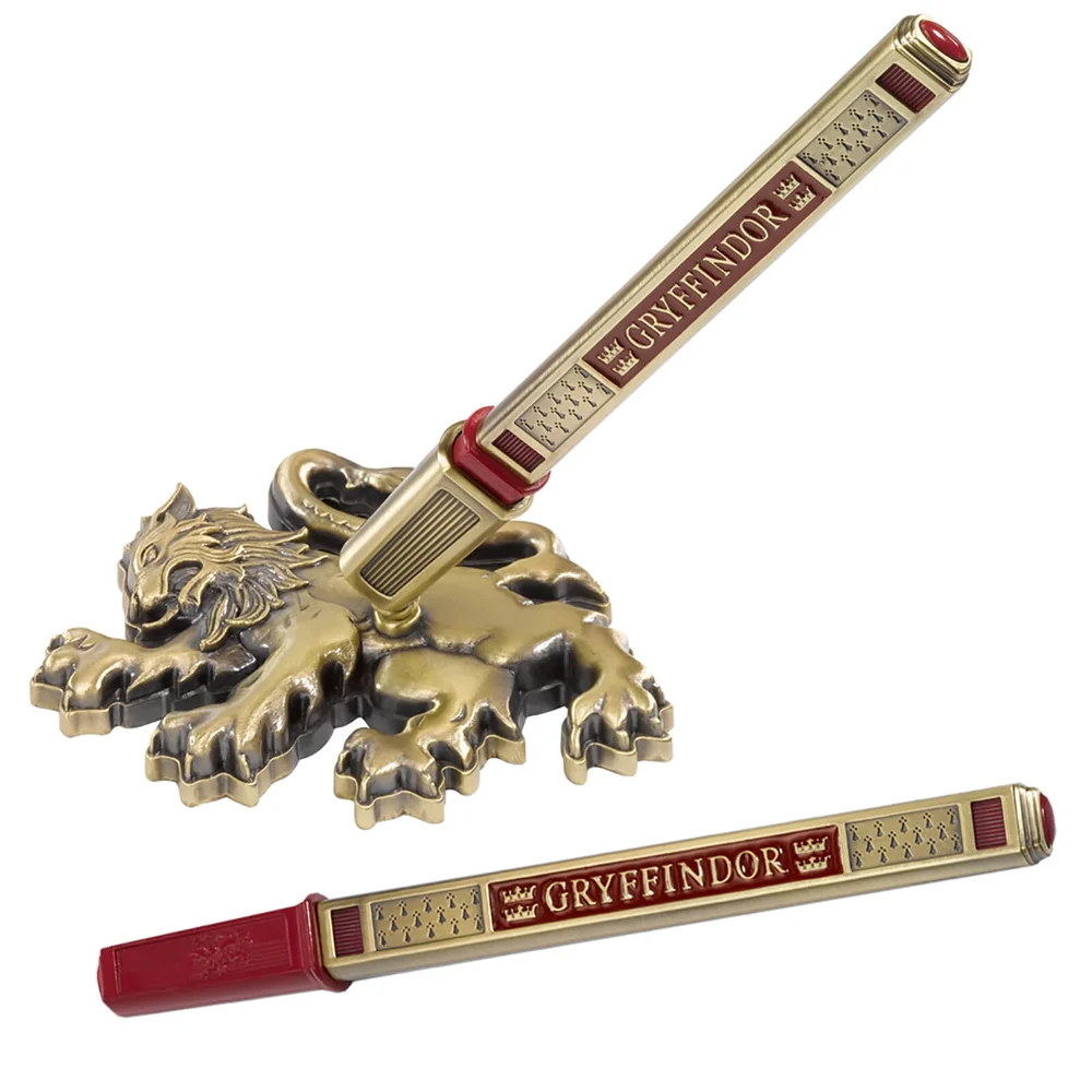 Harry Potter Gryffindor House Pen and Desk Stand Image 1